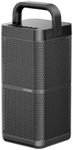 Portable Bluetooth Speaker with Deep Bass, 130W Peak, IP66 Waterproof, 13H Playtime, Fast Charge, Large Party Boombox with TWS Pairing, Outdoor Speaker with USB/AUX, for Jobsite, Beach, Camping -Black