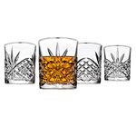 Set OF 4 Crystal Dublin Double Old Fashioned Glasses