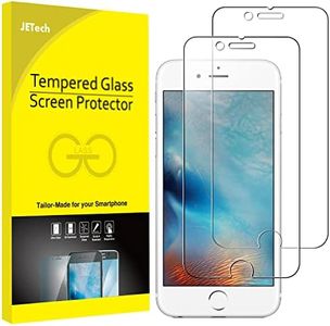 JETech Screen Protector for iPhone 6 Plus and iPhone 6s Plus, 5.5-Inch, Tempered Glass Film, 2-Pack