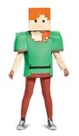 DISGUISE Alex Kids Minecraft Costume, Halloween Costumes for Kids Medium