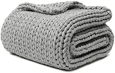 YnM 100% Cotton Weighted Blanket, H