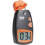 Wood Moisture Meter, Dr.meter Damp Meter, 2 Pins Portable Wood Water Moisture Tester for Firewood HD Digital LCD Display with 2 Spare Sensor Pins and one 9V Battery (Both Included) Log Moisture Meter