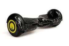 Speedy and Smart Hoverboard | Dynamic Balance and High Torque Motor | RGB LED Wheels | Wireless Music with Bluetooth | BLACK - [Power Ride Edition]