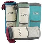 Insulated Bottle Cool Bag Zip Up Ice Wine Cooler Shoulder Strap Picnic Drinks