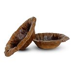 Ayodhya Bhakti Dona for Puja !! Disposable Bowls !! Disposable Dona Pattal !! Ring Dona !! Leaf Bowl !! SAL Leaf Bowl and Dona (Pack of 50)