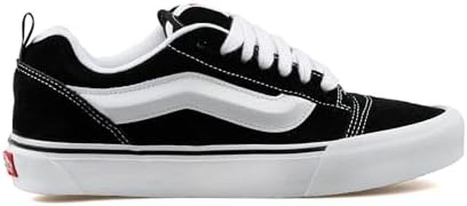 Vans Chaussure unisexe Knu Skool Noir Blanc, Noir , 40.5 EU