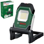 Bosch Cordless LED Worklight/Construction Site Lamp/Portable Floodlight UniversalWorkLight 18V-2100 (Max. 2100 Lumen, 3 Brightness Setting, 10-Step Foldable Head; Without Battery)