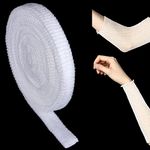 Tubular Bandage Elastic Net Wound Dressing Retainer Stretch Elastic Gauze Bandages for Adults Small Wrist Forearm Elbow Kids Leg (0.98 Inch x 7.65 Yard)