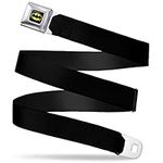 Buckle-Down Seatbelt Belt Batman Black Regular, Multicolor, 1.5" Wide - 24-38 Inches in Length