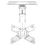 Mywall HL46MWL TV Ceiling Mount Motorised & Foldable for Flat Screens with Smart Home Control for 23-65 Inches, Load up to 30 kg with 180° Rotation Function