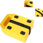 Homeon Wheels Stabilizing Jack Pads for RV, Camper Leveling Blocks Help Prevent Jacks from Sinking (6.85“ x 6.85”)