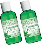 SATIN SMOOTH Satin Cool Aloe Vera Skin Soother Gel, 4 fl oz, 2-Pack