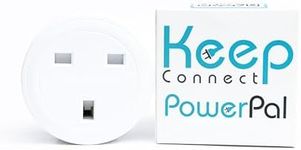 Power Pal Power Monitoring Device. Smart Plug with Power Outage Notifications via Text or Email. Monitors Power Within the Location, With or Without Connected Devices