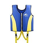 Gogokids Kids Swim Vest - Baby Folat Swim Training Jacket Toddler Buoyancy Swimsuit Swimwear for 4-6 years Boys Girls (Yellow, M(4-6 years))