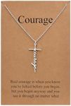 Lcherry Courage Cross Necklace Stai