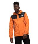 THE NORTH FACE Men's Antora Rain Jacket (Pack of 1), Mandarin/Tnf Black, S