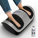 MEDTECH® Foot Massager Machine For Pain Relief with Kneading Rollers | Corded Electric Leg Massager Machine For Home | Remote Control | Open Design Calf Massager For Pain Relief