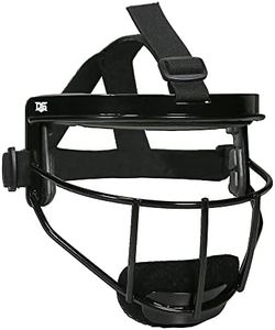 Defense Sports | Wired Fielder's Mask | Youth | Softball and Baseball Mask | Fast Pitch and Slow Pitch | Black