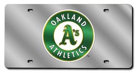 MLB Oakland Athletics Laser-Cut Auto Tag