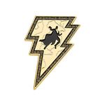 SalesOne DC Black Adam Lightning Bolt Collector Pin