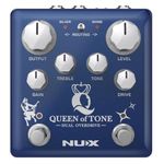 NUX NDO-6 Queen of Tone Dual Overdrive Pedal Stacked with Horseman and Morning Star
