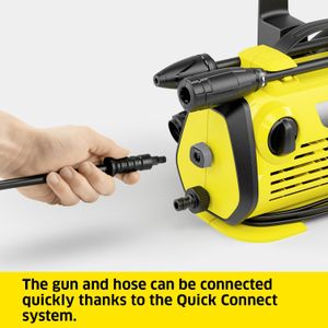 Kärcher K 3 Horizontal Pressure Washer – 120 Bar, 380 l/h, Dirt Blaster