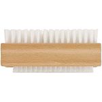 Elliott Wooden Nail Brush, Double Sided Hand and Nail Cleaning Brush, Scrubbing Brush To Clean Fingertips, Can Be Used on Fingernails And Toenails, Perfect For At Home Manicure And Pedicure