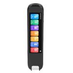 Scan Reader Pen for Dyslexia, Portable 112 Language Translator Device, Scan Reader Pen for Voice Translator Device, Reading Pen Text Excerpt for Business Travel Students Learning