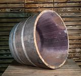 Celtic Timber Oak Whiskey Half Barrel Planters (Multiple Size Options) - Made From Oak Whiskey Barrels. Perfect Plant Containers (55 Gallon)