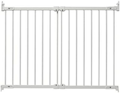 BabyDan FlexiFit, 67-105.5 cm, Extendable and Flexible Stair Gate/Baby Gate/Safety Gate, Metal, White, Made in Denmark - (Pet Gate/Dog gate)