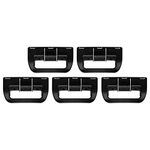 FlyingAMZ 3851174023 Black Replacement Refrigerators Door Handle Fit for DM2652, DM2852, DM2862, DM2662, DM2663 Dometic Fridge Upper and Lower Door 5PCS