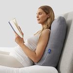 Casper Sleep Backrest Pillow for Couch, One Size, Gray