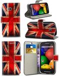 Phone Case for For Motorola Moto G5 (2017) / XT1676 - Mobibax Prime Fashionable Attractive Printed Wallet Case Cover Creative Pattern Design with Integrated Stand - Vintage Union Jack England London