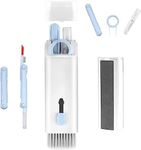NARAVISO 7 in 1 Electronic Cleaning Kit for Airpod & Laptop | Screen Dust Brush Including Soft Swipe Airpod Cleaner Pen | Key Puller and Spray Bottle – Pack of 1