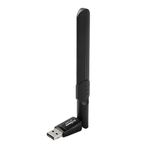 Edimax Wi-Fi 5, 802.11ac AC1200 Dual-Band Adapter for PC w/ MU-MIMO, 867Mbps (5GHz) + 300Mbps (2.4GHz) Wireless USB 3.0 Adapter Dongle w/ Adjustable Antenna, Win 11, Mac OS, Linux, EW-7822UAD