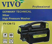 VIVO POWER TOOLS Pressure Washer, 90 Bar, 220V, 1800W