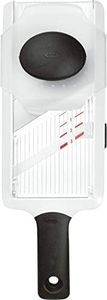 OXO Good Grips – Mandoline manuelle - Mandoline en inox à épaisseur de tranche réglable - Blanc