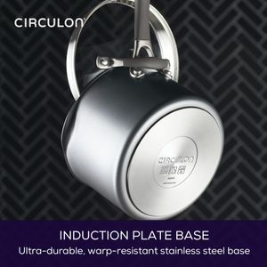 Circulon Nonstick Saucepan Set – Graphite