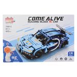 Toys Uncle Building Blocks, Educational Construction Toy, STEM (1:16 Remote Control Sports car, 433 Pieces, 6+)