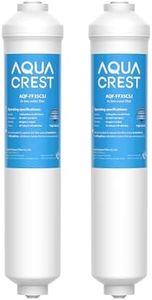 AQUA CREST DA29-10105J Filtro de Agua de Repuesto para el Filtro de Agua del Frigorífico Samsung® DA29-10105J HAFEX/EXP, DA99-02131B, DA2010CB Filtro de Agua del Frigorífico (2)