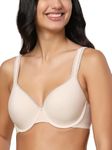 Triumph International Women's Polyamide Wired Modern Padded Bra (V201342_New Beige