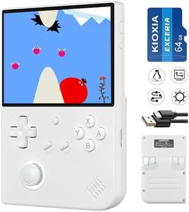 RG40XX V Handheld Game Console RG 40XXV 4.0'' IPS Screen with 64G TF Card Pre-Installed 5532 Games Supports 5G WiFi 4.2 Bluetooth Online Fighting,Streaming and HDMI Retro Emulator RG40XX