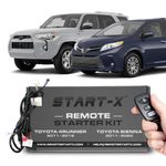 Start-X Plug N Play Remote Starter for 4Runner 2010-19, Sienna 2011-2020 || Push to Start Only || Lock 3X to Remote Start || 2010, 2011, 2012, 2013, 2014, 2015, 2016, 2017, 2018, 2019, 2020