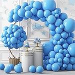 RUBFAC 129pcs Light Blue Balloons D