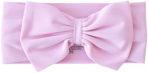 Caden Lane Swim Bow, UPF 50+ Sun Protection, Quick-Drying and Chlorine Resistant Nylon-Spandex Headband, Soft, Stretchy & Stylish Swimwear Accessory, Pink Lemonade, Small