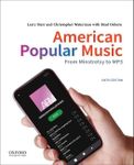 American Popular Music: From Minstrelsy to MP3