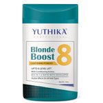 Yutika Professional Blonder Powder for Hair 500g, Multi Techniques Hair Lightning Powder, Upto 8 Levels Lift, Pristine Blonde Radiance, Suitable for All Hair Types