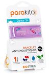 Parakito Rechargeable Anti-Mosquito Bracelet with Feather Junior