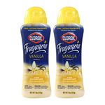 Clorox Fraganzia Laundry Scent Booster Crystals in Vanilla Scent, Twin Pack, Scented In-Wash Freshener Beads for Fresh, Clean, Great Smelling Clothes and Linens, 18 Oz - 2 Pack