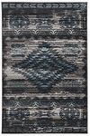 Linon Vintage Collection Aztek Synthetic Rugs, 8' x 10', Gray